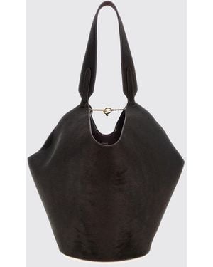 KHAITE Shoulder Bag - Black