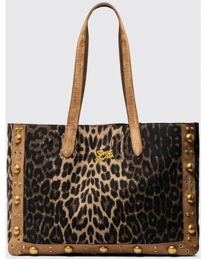 Secret Pon-pon Shoulder Bag - Black