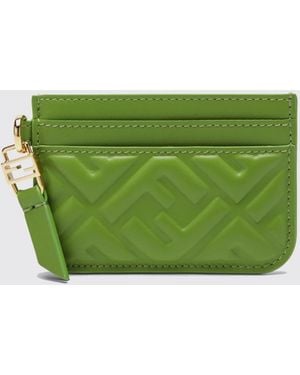 Fendi Credit Card Holder - Green