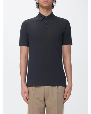 Zanone Polo Herren - Blau