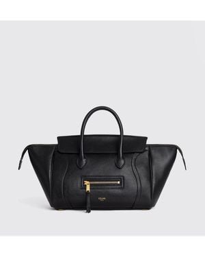 Celine Small Luggage Handbag - Black