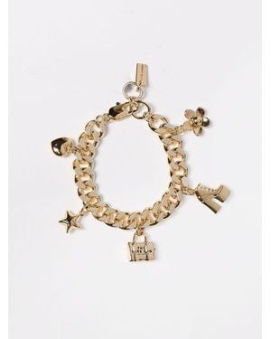 Marc Jacobs Bracciale The Mini Icon Charm - Bianco