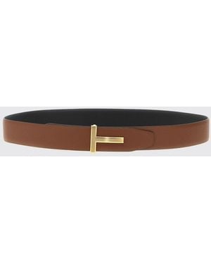 Tom Ford Cinturón Hombre - Blanco