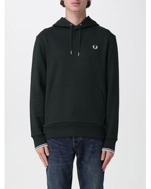Fred Perry Sweatshirt Herren - Schwarz