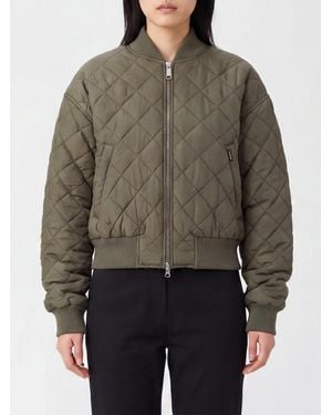 Carhartt Selma Recycled Polyester Puffer Bomber Jacket - Brown