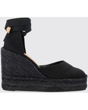 Castañer Carina Espadrilles Aus Baumwoll-Canvas - Schwarz