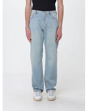 Armani Jeans J70 Cotton Denim Jeans - Blue