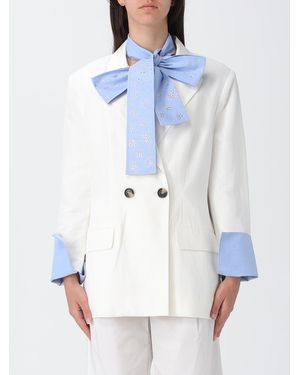 Liu Jo Double-Breasted Blazer - Blue