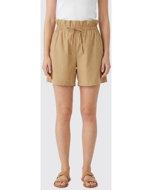 Jil Sander Cotton Shorts - Natural