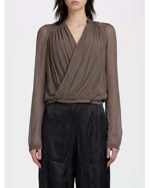 Rick Owens Silk Blouse - Grey