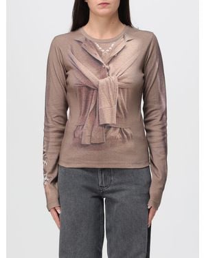 Marine Serre Sweater - Grey