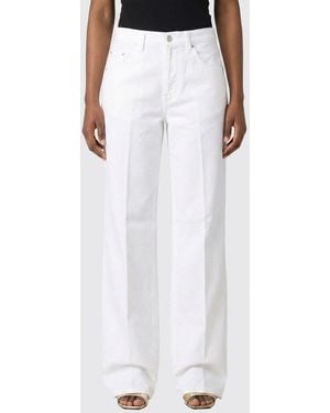 Dondup 5-Pocket Cotton Denim Jeans - White