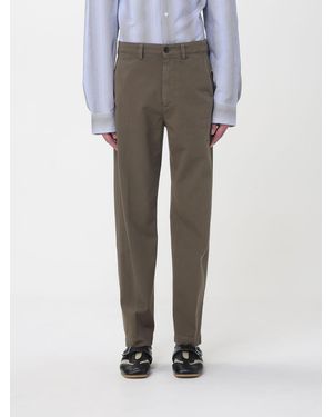 Dries Van Noten Cotton Chino Trousers - Grey