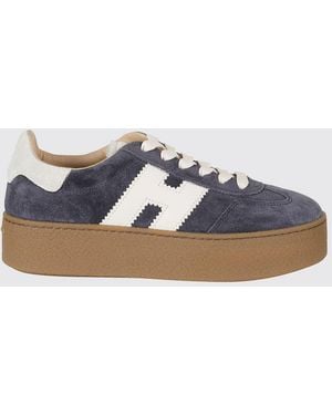 Hogan Cool H698 Platform Sneakers - Blue
