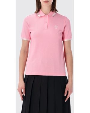 Fred Perry T-Shirt Comme Des Garçons - Pink