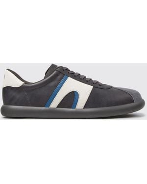 Camper Pelotas Soller Smooth Calfskin Sneakers With Contrasting Logo - White