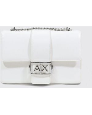 ARMANI EXCHANGE Mini Bolso Mujer - Blanco