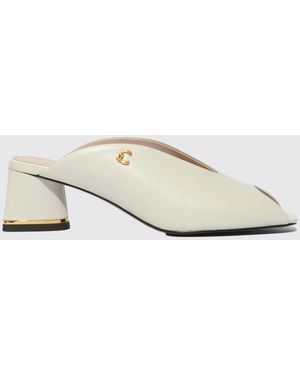 Coccinelle C-Everyday Leather Mules - Natural