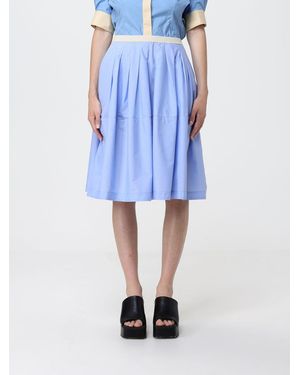 Marni Falda Mujer - Azul