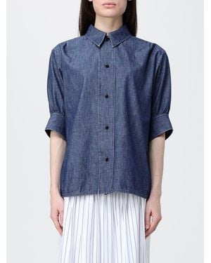 Jil Sander Casual Cotton Shirt - Blue