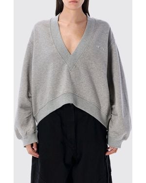 The Attico Sweatshirt Damen - Grau