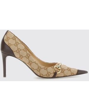 Gucci High Heel Shoes - Natural