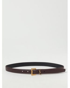 Saint Laurent Ceinture Femme - Blanc