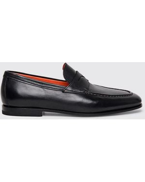 Santoni Loafers - White