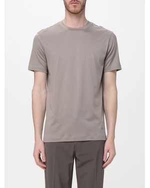Emporio Armani Cotton Blend T-Shirt - Grey