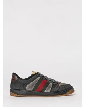 Gucci Screener Trainers - White