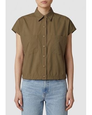 Save The Duck Cotton Blend Shirt - Green