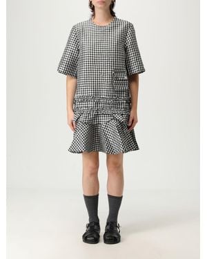 Ganni Vestido Mujer - Gris