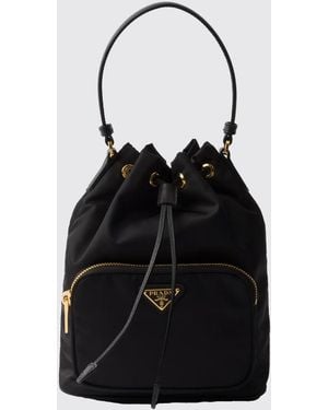 Prada Borsa A Spalla Donna - Nero