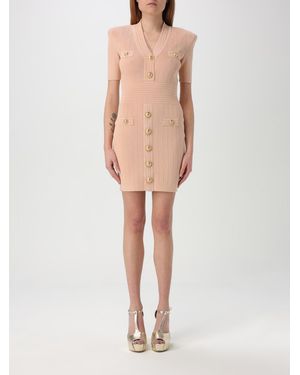 Balmain Mini Dress - Natural