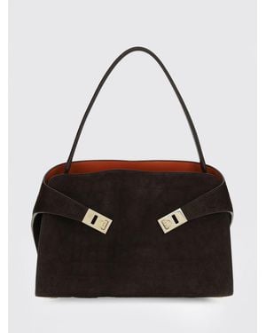 Ferragamo Borsa A Spalla Donna - Nero