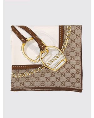 Gucci Multicolour Graphic Print Pure Silk Foulard - Natural