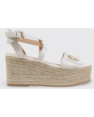 Liu Jo Bali Espadrilles Aus Kunstleder - Natur
