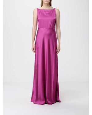 Liu Jo Long Satin Dress - Pink