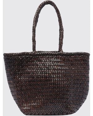 Dragon Diffusion Sac Grace En Cuir Tressé - Noir