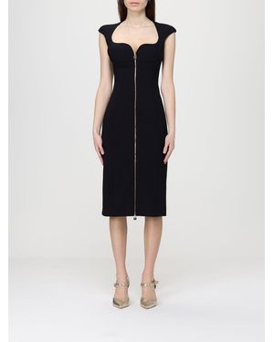 Elisabetta Franchi Corset Dress - Black