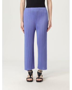 Pleats Please Issey Miyake Pants - Blue