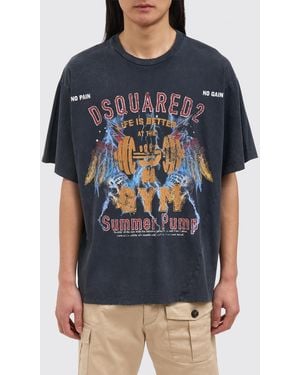 DSquared² Iron Fit T-Shirt - Blue