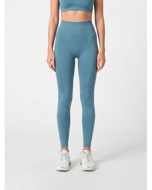 Philipp Plein Technical Stretch Fabric Leggings - Blue