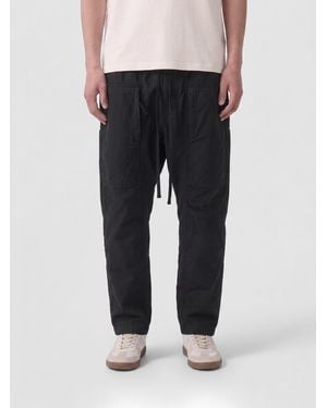 Thom Krom Stretch Cotton Cargo Pants - Black
