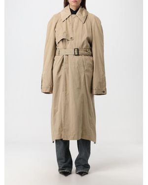 Balenciaga Trench Coat - Natural