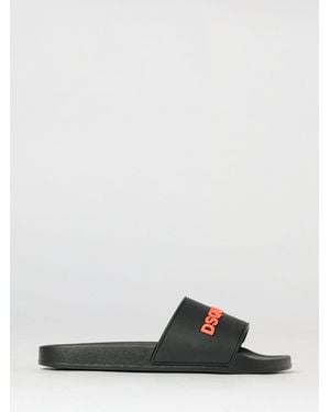 DSquared² Rubber Sliders - White