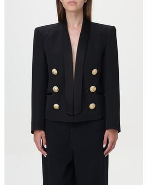 Balmain Giacca A 6 Bottoni - Nero