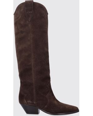 Isabel Marant Flat Ankle Boots - Brown