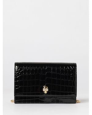 McQueen Shoulder Bag - Black