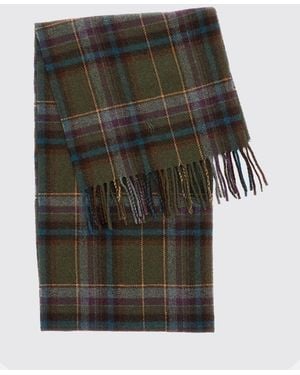 Polo Ralph Lauren Tartan Plaid Wool Scarf - Green